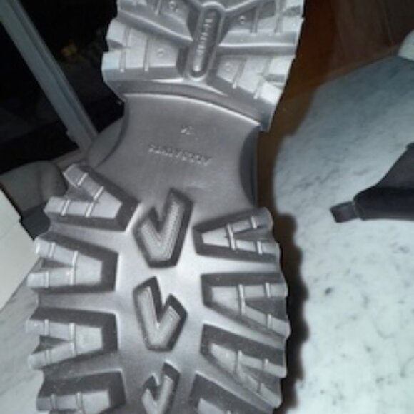 All Saints Lug Sole Hallie Stretch Ankle Boots, Black - Picture 10 of 10